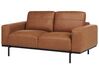 2-istuttava sohva kangas ruskea SOVIK_906262