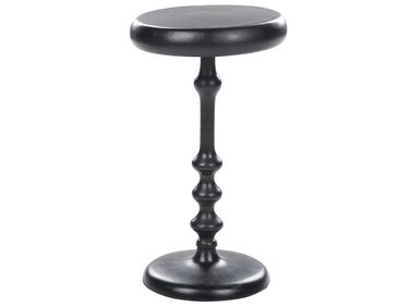 Kovový odkládací stolek černý ATAPO