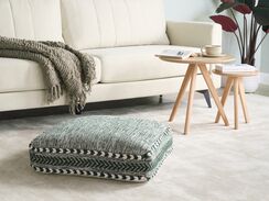 Valkovihreä lattiatyyny 60 x 12 x 60 cm BIRCH Valkovihreä lattiatyyny 60 x 12 x 60 cm BIRCH