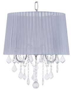 Riippuvalaisin 3 polttimoa vaaleanharmaa EVANS