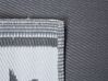 Tappeto da esterno grigio scuro 120 x 180 cm LATUR_716180