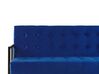 Slaapbank fluweel blauw MARSTAL_796179