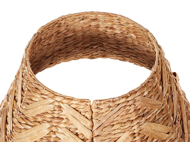 Water Hyacinth Christmas Tree Collar ⌀ 50 cm Natural SAPIN Beliani.co.uk