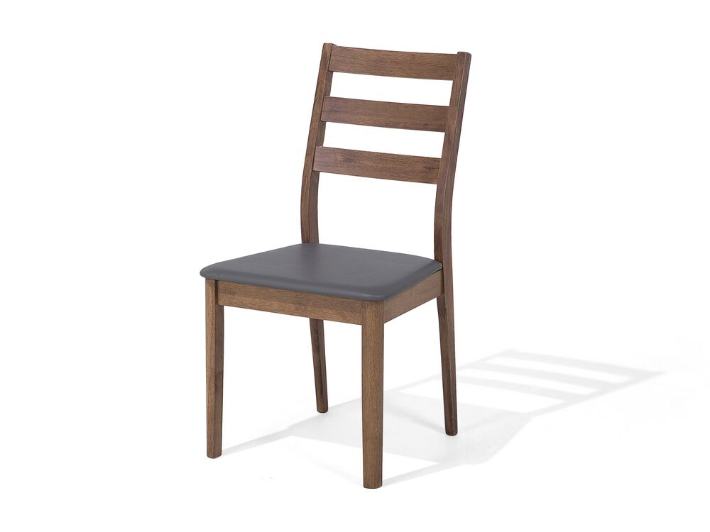 Set of 2 Wooden Dining Chairs MODESTO Beliani.co.uk