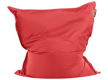 Sitzsack mit Innensack für In- und Outdoor 140 x 180 cm rot FUZZY