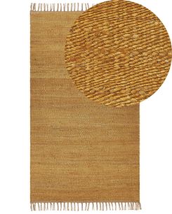 Matto juutti sinapinkeltainen 80 x 150 cm LUNIA Matto juutti sinapinkeltainen 80 x 150 cm LUNIA
