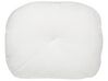 Jumbo Cord Single Sofa Bed White OLDEN_906505