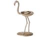 Figura decorativa em forma de flamingo dourado 57 cm SANEN_848918