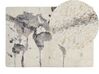 Tappeto bianco o e grigio 160 x 230 cm SEVAN_854831