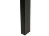 Mesa de comedor negro/madera oscura 150 x 90 cm LAREDO_690190