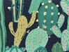 Sada 2 zahradních polštářů se vzorem kaktusů 45 x 45 cm zelené BUSSANA_881386