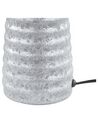 Lampa stołowa ceramiczna srebrna VILNIA_824093
