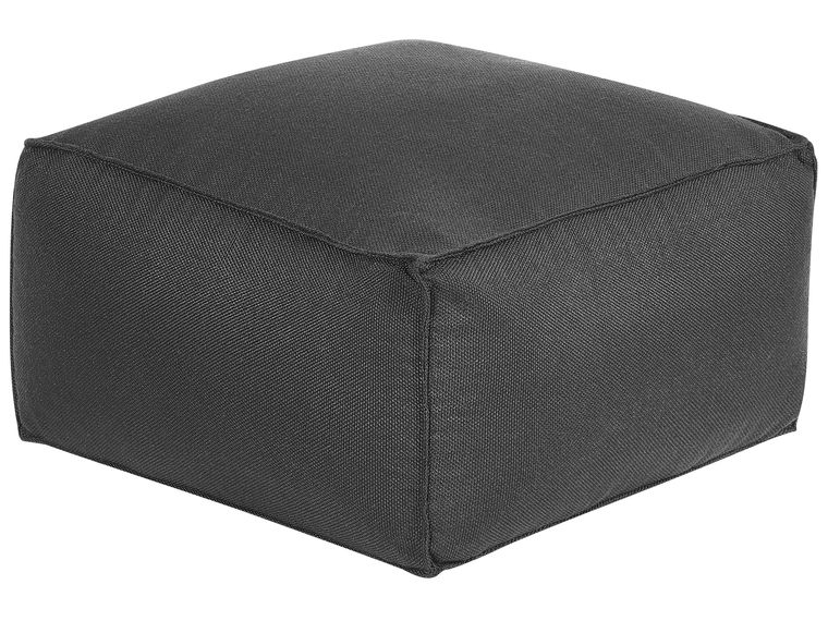 Pouffe Black MUKKI Beliani de pouffe-black-mukki-beliani-de