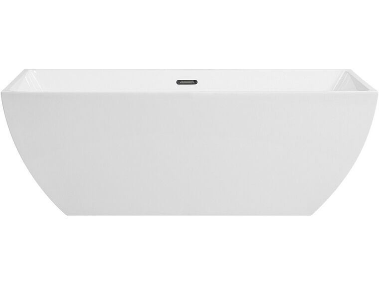 Freestanding Bath 1700 x 800 mm White CABRUNA Beliani.co.uk