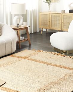 Matto juutti beige 160 x 230 cm YELMEZ Matto juutti beige 160 x 230 cm YELMEZ