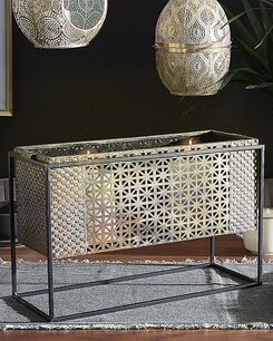 Kynttilänjalka metalli kulta 26 cm AMAMI