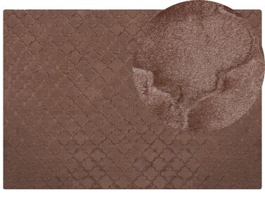 Ryatæppe brun pels 160 x 230 cm GHARO