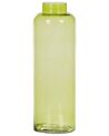 Bloemenvaas groen glas 33 cm MAKHANI_823686