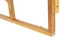 Table de jardin en bois acacia clair 60 x 40 cm UDINE_810153
