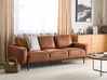 3-istuttava sohva kangas ruskea SOVIK_906286