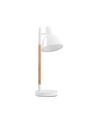 Table Lamp Light Wood with White ALDAN_680461