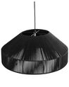 Lampe suspendue en cordes noir IGUAMO_899028