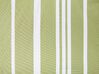 Parasol de jardin ⌀ 150 cm vert et blanc MONDELLO_848592