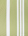 Ombrellone da giardino in tessuto verde e  bianco ⌀ 150 cm MONDELLO_848592