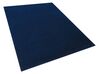 Viskózový koberec 140 x 200 cm tmavě modrý GESI II_806031