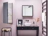 3-Shelf Wall Mounted Bathroom Cabinet Grey BILBAO_754376