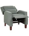 Fabric Recliner Chair Green EGERSUND_896490