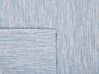Tapis en coton bleu clair 140 x 200 cm DERINCE_805159