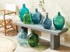 Glass Decorative Vase 39 cm Turquoise ROTI_823685