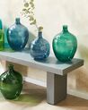 Glass Decorative Vase 39 cm Turquoise ROTI_823685
