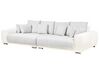 4-istuttava sohva kangas vaaleanharmaa/kermanvalkoinen TORPO_733390