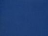 Chaiselongue Samtstoff dunkelblau mit Bettkasten rechtsseitig MERI_749767