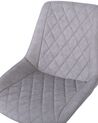 Faux Leather Armless Desk Chair Grey MARIBEL_716502
