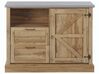 2 Drawer Sideboard Light Wood TORONTO_760375