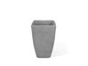 Set di 2 vasi polvere di pietra grigio chiaro 74 x 32 cm BARIS_841429