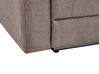 Corner Fabric Electric Recliner Sofa with USB Port Beige ROKKE_851496