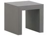 Gartenmöbel Set Faserzement grau 4-Sitzer Tisch ⌀ 90 cm OLBIA/TARANTO_806411