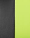 Bürostuhl Kunstleder grün / schwarz höhenverstellbar SUCCESS_739413