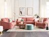 2-Sitzer Sofa Polsterbezug rosa / gold TROSA_851831