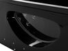 Whirlpool Badewanne schwarz rechteckig mit LED 170 x 80 cm HAWES _807910