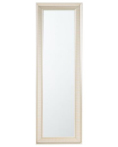 Nástěnné zrcadlo 51 x 141 cm zlaté/stříbrné CASSIS