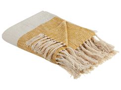 Huopa beige/oranssi 130 x 170 cm SALME