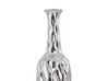 Stoneware Decorative Vase 45 cm Silver BASSANIA_796320