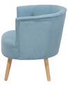 Fabric Tub Chair Blue ODENZEN_763678