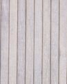 Vasketøjskurv grå bambus træ H 60 cm KALUTARA_849903
