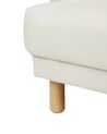 Lænestol med armlæn off-white polyester TROSA_911291